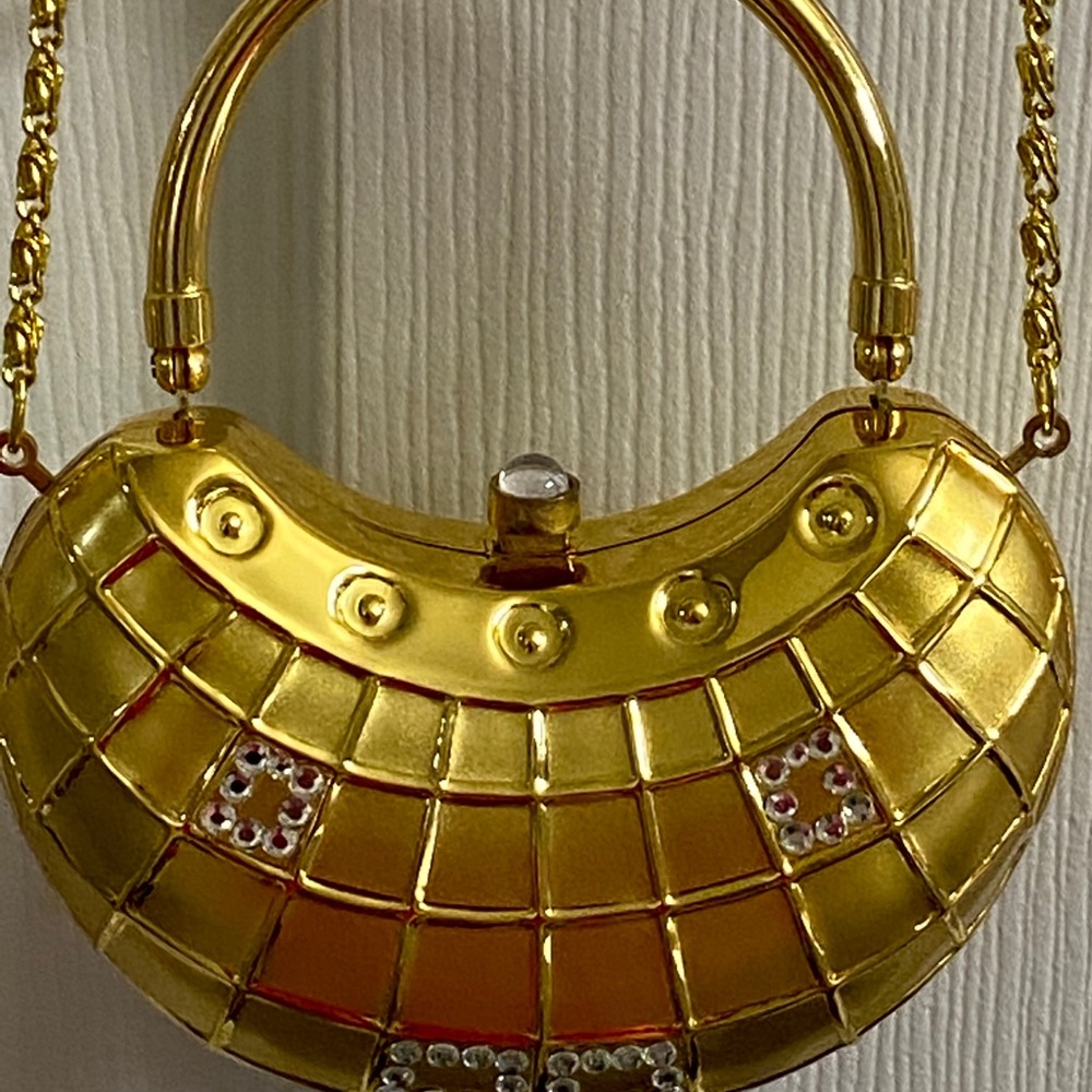 Vtg Daniella Minaudiere Evening Clutch